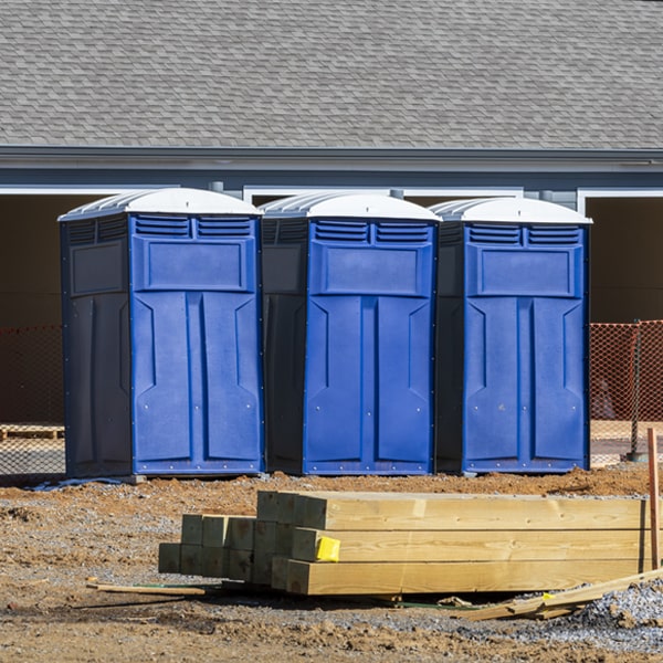 how can i report damages or issues with the porta potties during my rental period in Malmo Nebraska